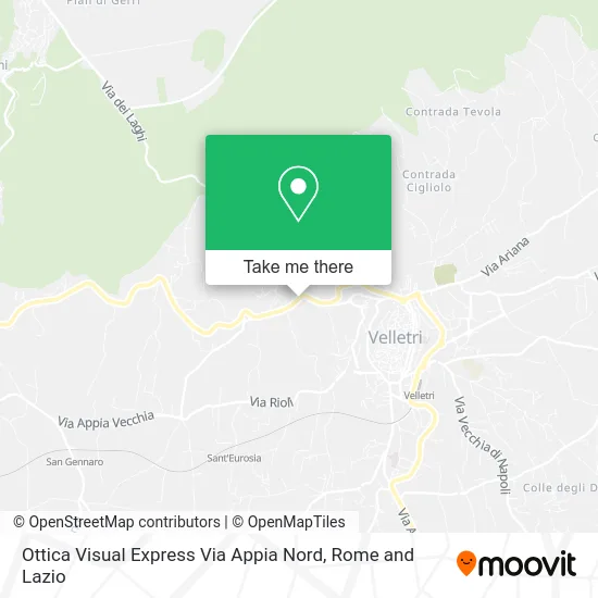 Visual Express Optics Appia North Street map