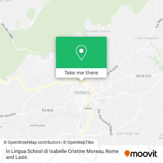 In Lingua School di Isabelle Cristine Moreau map