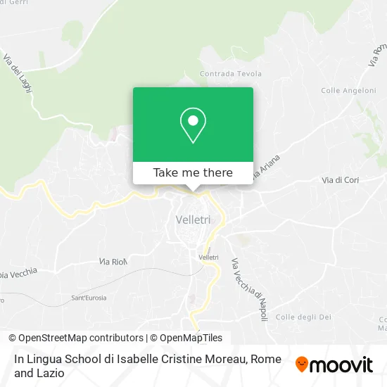 In Lingua School by Isabelle Cristine Moreau map