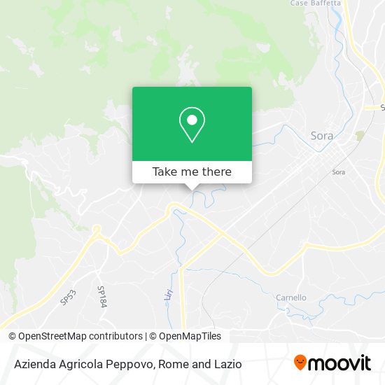 Azienda Agricola Peppovo map