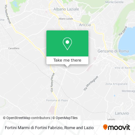 Fortini Marmi di Fortini Fabrizio map
