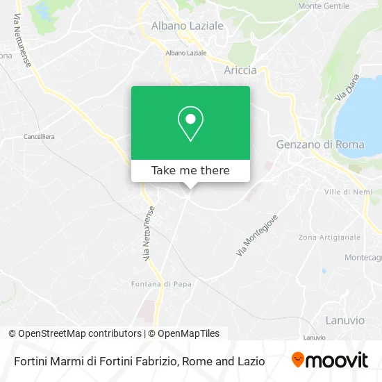 Fortini Marmi by Fortini Fabrizio map