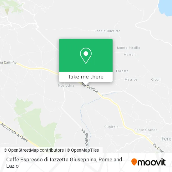 Caffe Espresso by Iazzetta Giuseppina map
