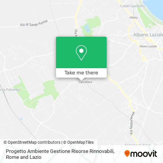 Progetto Ambiente Gestione Risorse Rinnovabili map