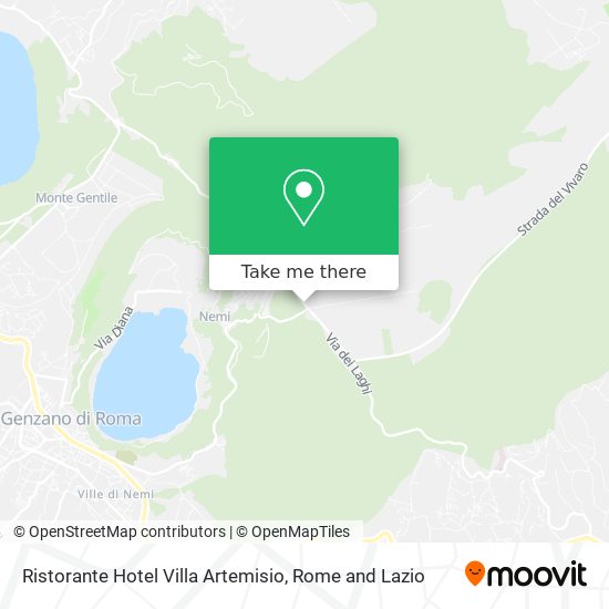 Ristorante Hotel Villa Artemisio map