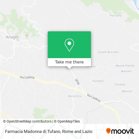 Farmacia Madonna di Tufano map