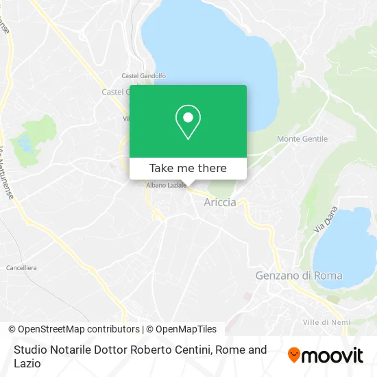 Studio Notarile Dottor Roberto Centini map