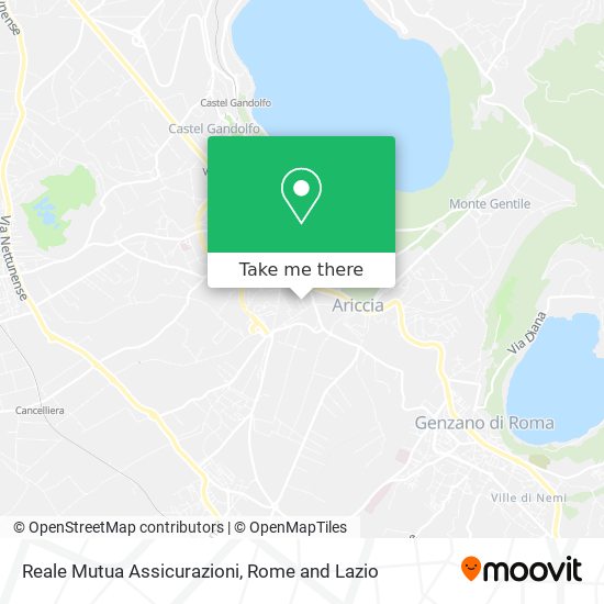 Reale Mutua Assicurazioni map