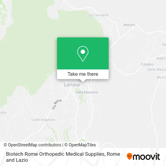 Biotech Rome Orthopedic Medical Supplies map
