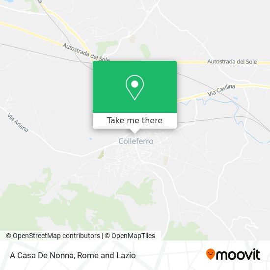 A Casa De Nonna map