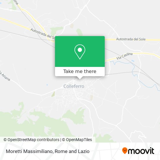 Moretti Massimiliano map