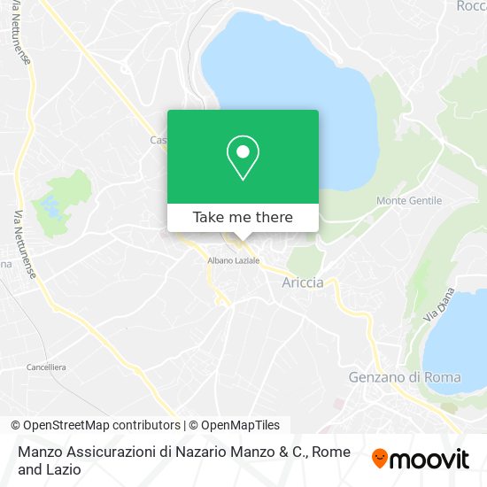 Manzo Assicurazioni di Nazario Manzo & C. map