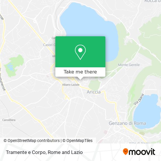 Tramente e Corpo map