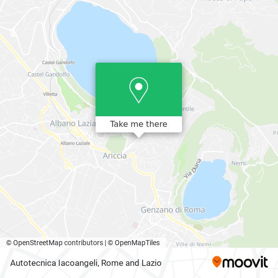 Autotecnica Iacoangeli map
