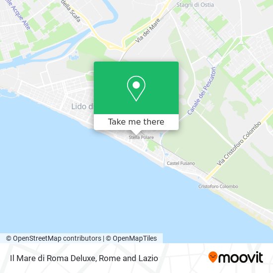 Il Mare di Roma Deluxe map