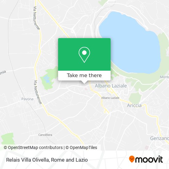 Relais Villa Olivella map