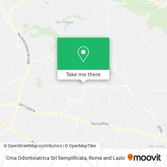 Cma Odontoiatrica Srl Semplificata map