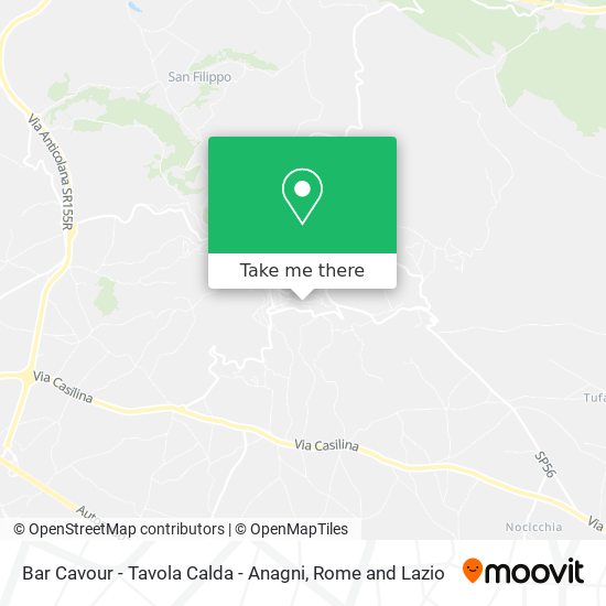 Bar Cavour - Tavola Calda - Anagni map