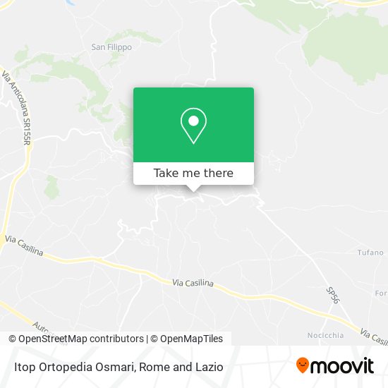 Itop Ortopedia Osmari map