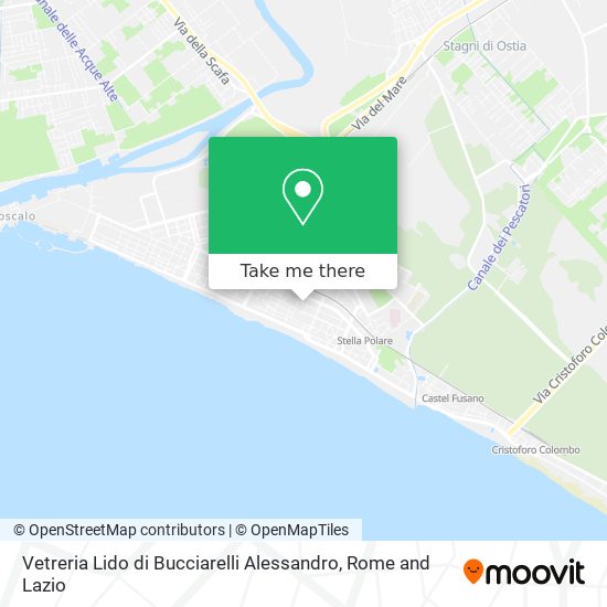 Vetreria Lido di Bucciarelli Alessandro map