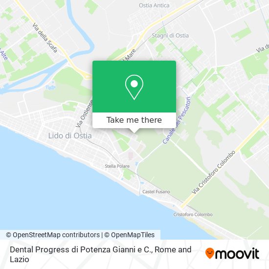 Dental Progress di Potenza Gianni e C. map