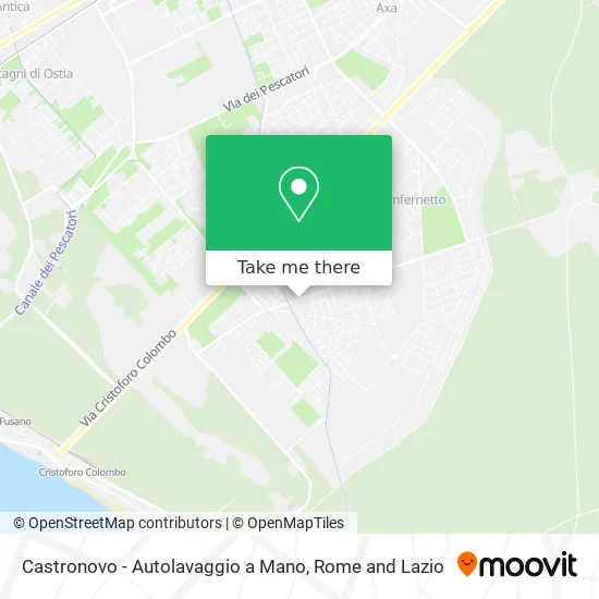 Castronovo - Hand Car Wash map