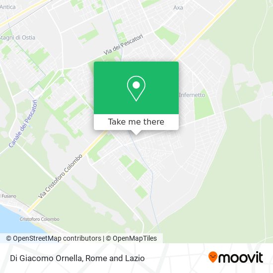 Di Giacomo Ornella map