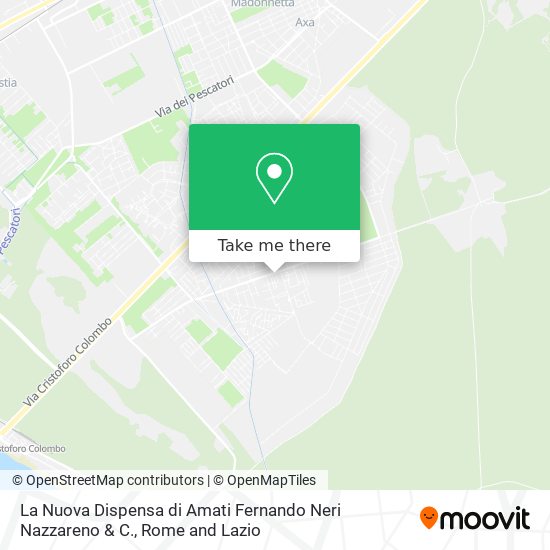 La Nuova Dispensa di Amati Fernando Neri Nazzareno & C. map