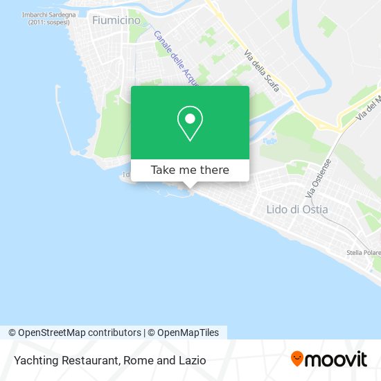Yachting Restaurant map