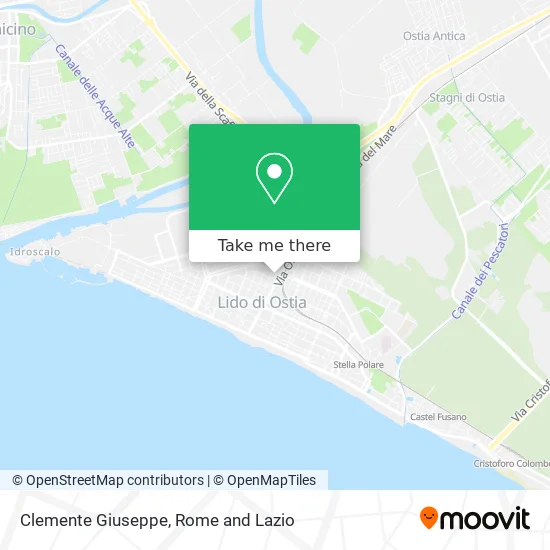 Clemente Giuseppe map