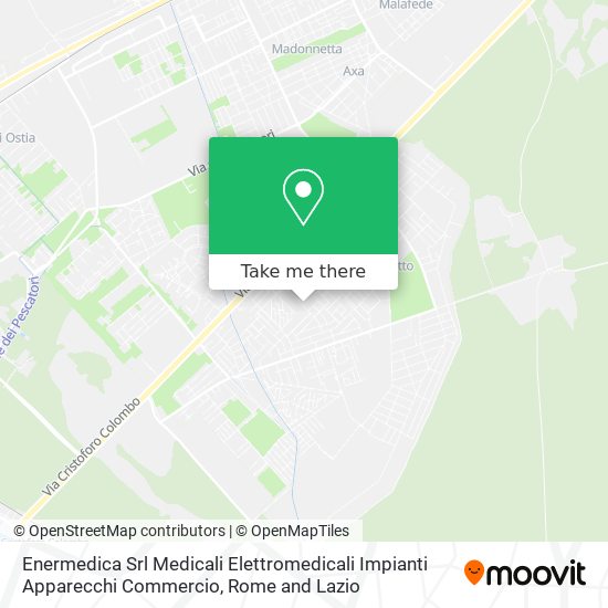 Enermedica Srl Medicali Elettromedicali Impianti Apparecchi Commercio map
