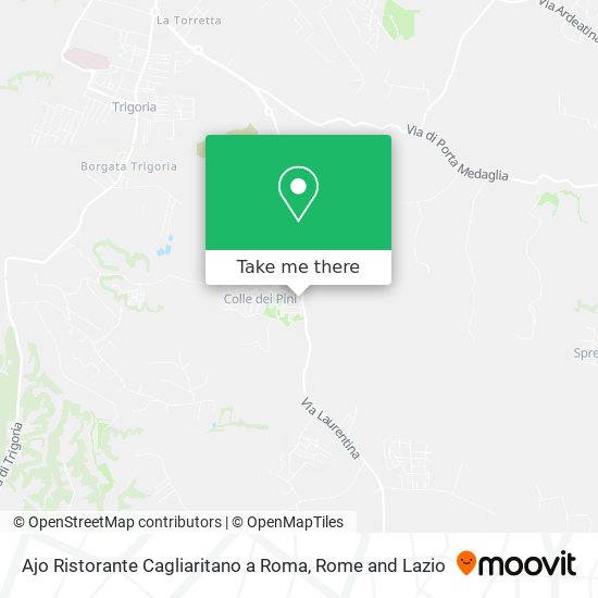 Ajo Ristorante Cagliaritano a Roma map