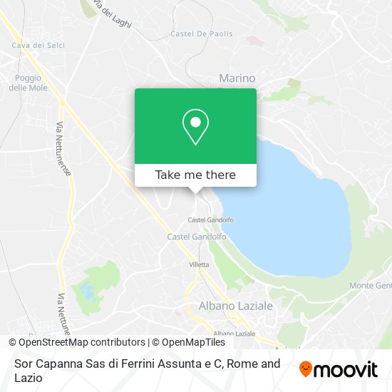 Sor Capanna Sas di Ferrini Assunta e C map