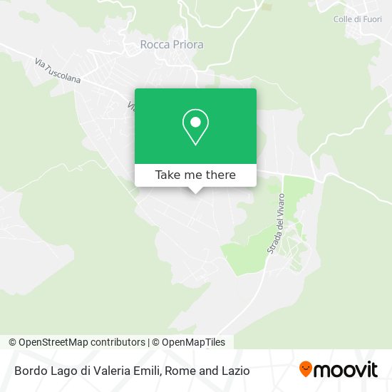 Bordo Lago di Valeria Emili map