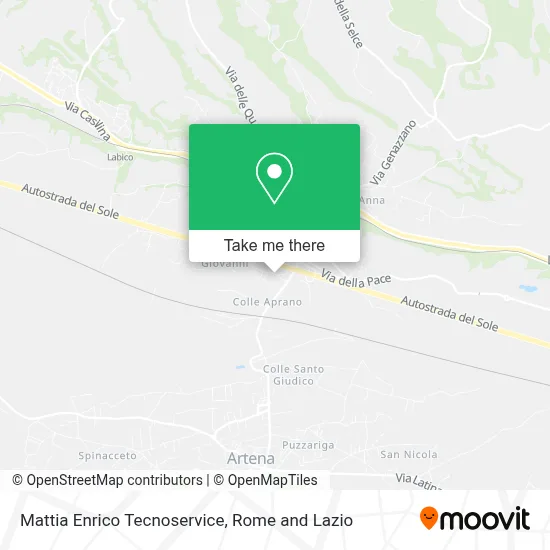 Mattia Enrico Tecnoservice map