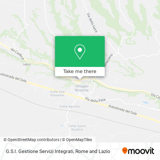 G.S.I. Gestione Servizi Integrati map