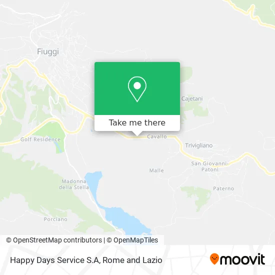 Happy Days Service S.A map