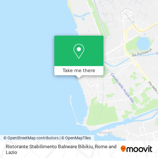 Bibikiu Beach Restaurant map
