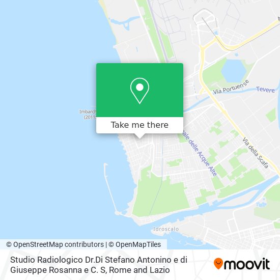 Studio Radiologico Dr.Di Stefano Antonino e di Giuseppe Rosanna e C. S map