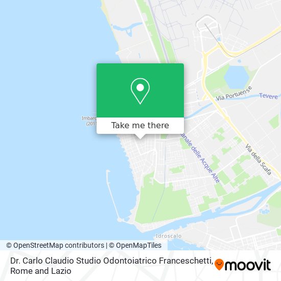 Dr. Carlo Claudio Studio Odontoiatrico Franceschetti map