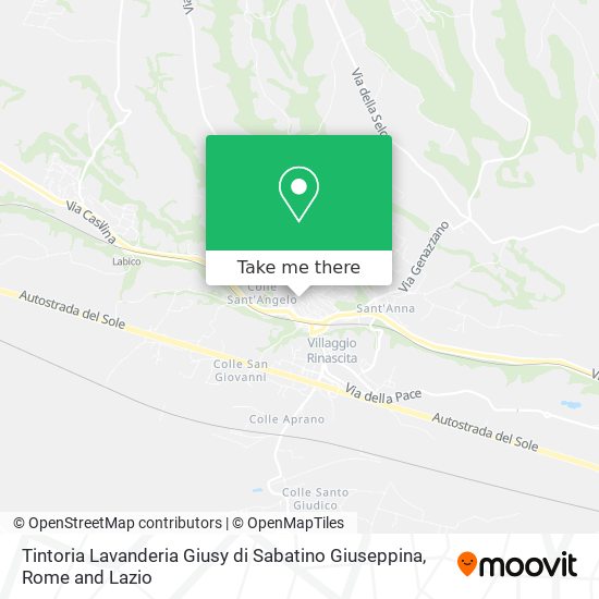 Tintoria Lavanderia Giusy di Sabatino Giuseppina map