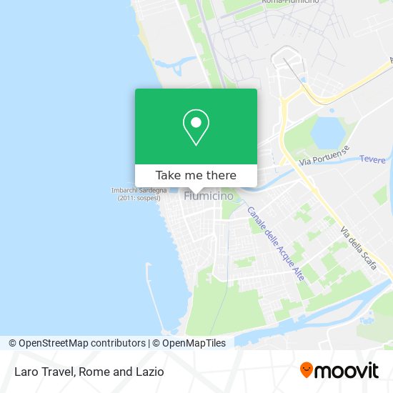 Laro Travel map