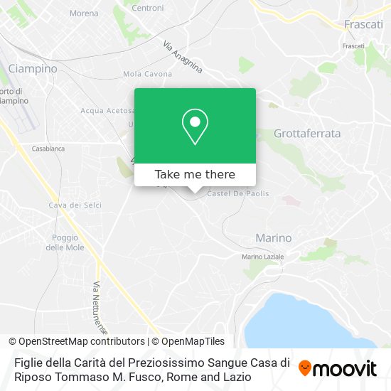 Figlie della Carità del Preziosissimo Sangue Casa di Riposo Tommaso M. Fusco map