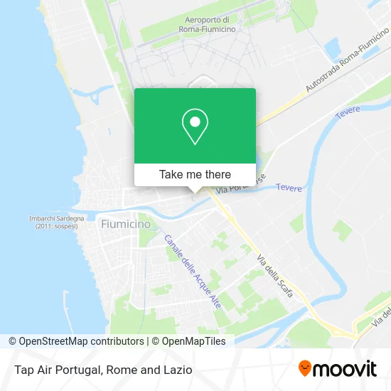 Tap Air Portugal map