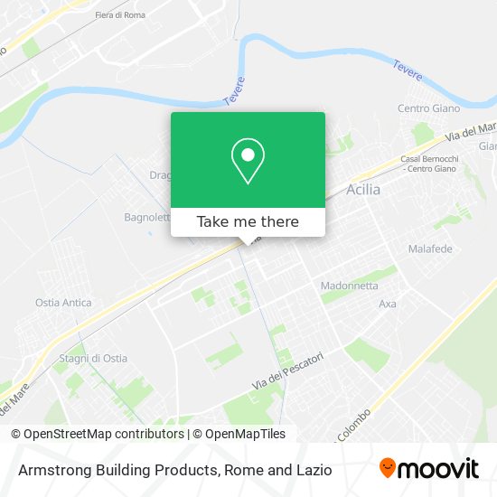 Armstrong Building Products map