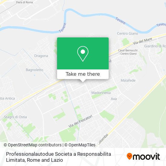 Professionalautodue Societa a Responsabilita Limitata map