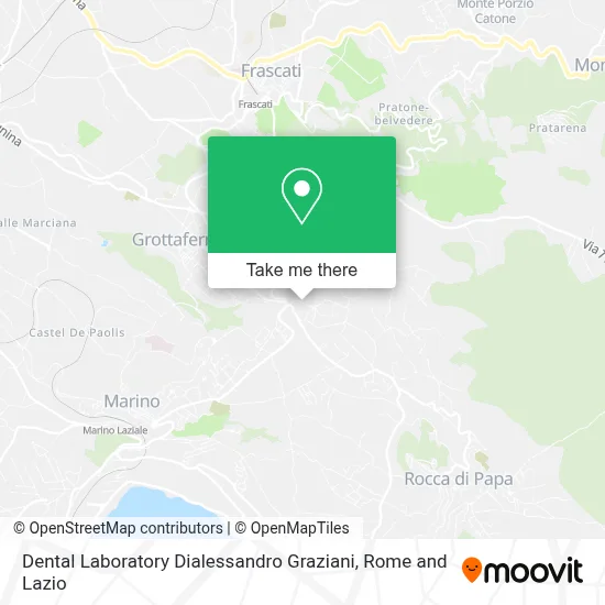 Dental Laboratory Dialessandro Graziani map