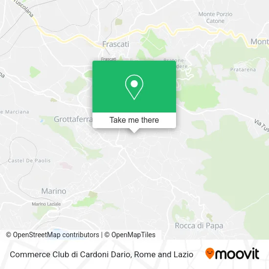 Commerce Club di Cardoni Dario map