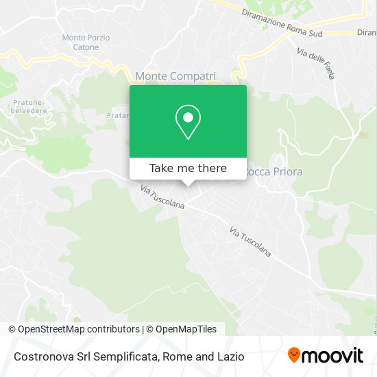 Costronova Srl Semplificata map