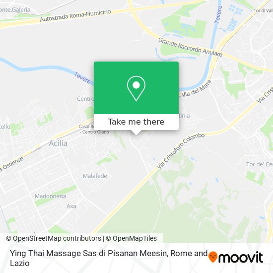 Ying Thai Massage Sas di Pisanan Meesin map
